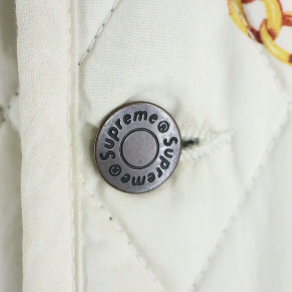 SUPREME (シュプリーム) 20AW Chains Quilted Jacket チェーンプリント