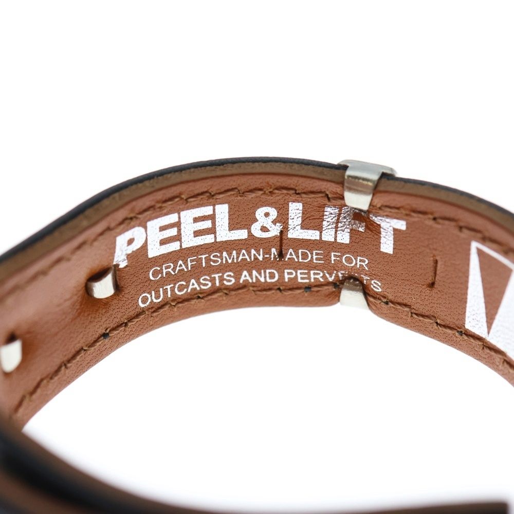 PEEL&LIFT (ピールアンドリフト) LEATHER BRACELET スタッズレザー