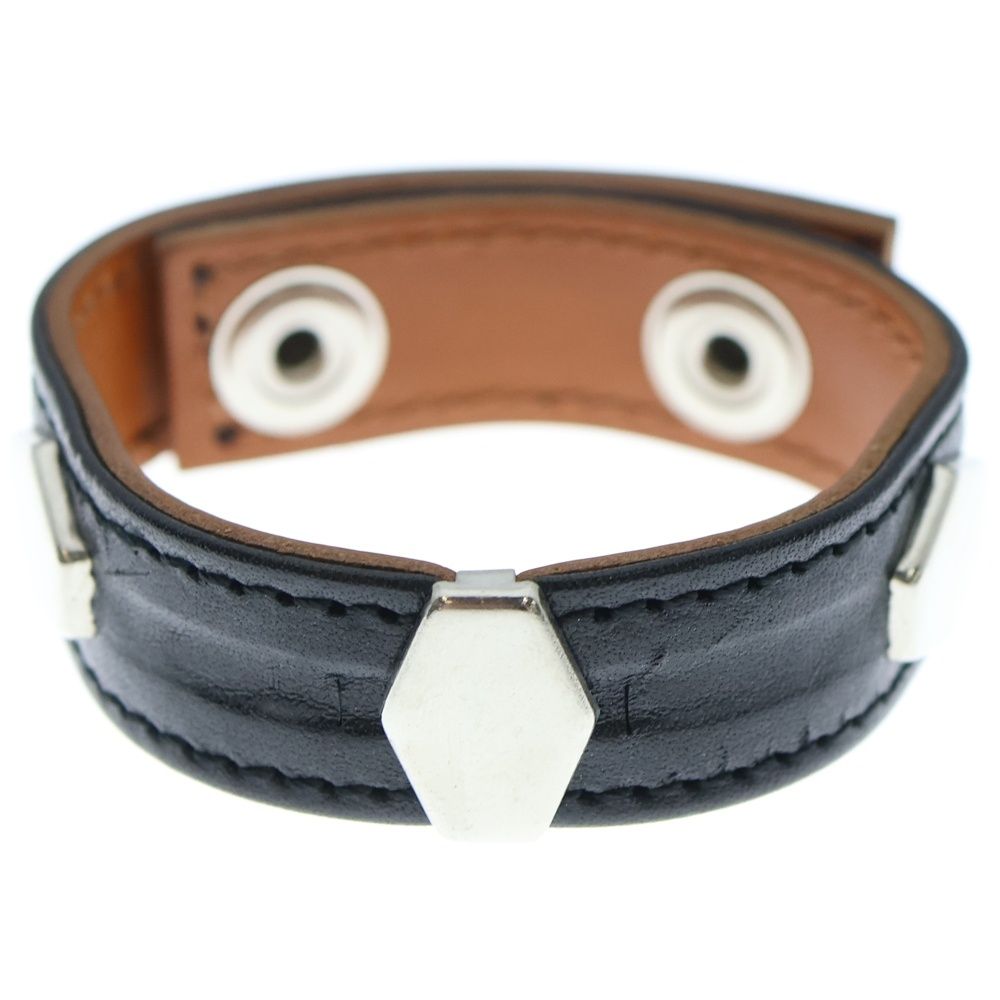 PEEL&LIFT (ピールアンドリフト) LEATHER BRACELET スタッズレザー