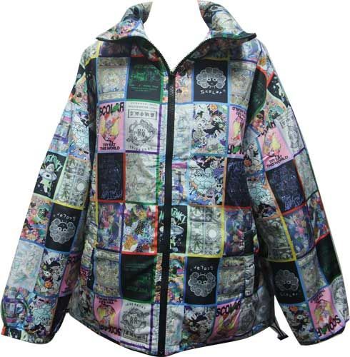 ScoLar スカラー ジャンパー ナイロン 26 S 7 09黒 Mフリー