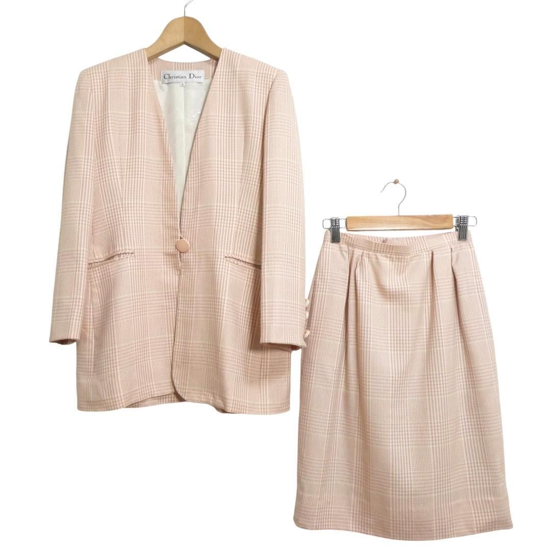 美品 Christian Dior クリスチャンディオール サイズ9 ウール×シルク