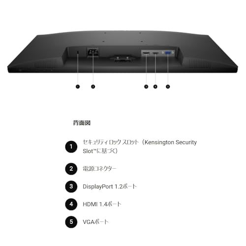 デル Dell Pro 24 E 2425 HM 24インチ 23 8インチ Full HD IPS モニター 100 Hz 1920 1080 HDMI DisplayPort VGA ブラック DisplayPortケーブル各1本付 c 7926 a 68