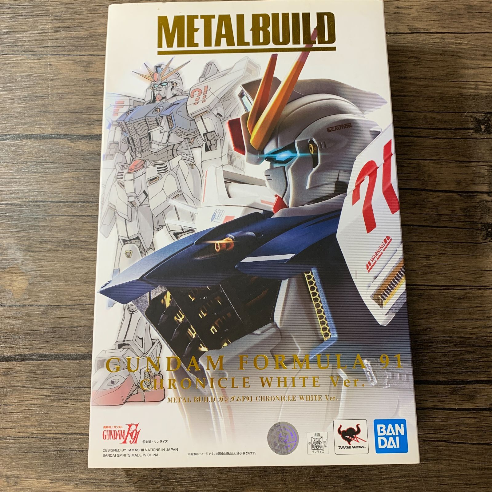 むつ47 010322 併売 ガンダムF 91 WHITE Ver 機動戦士ガンダムF