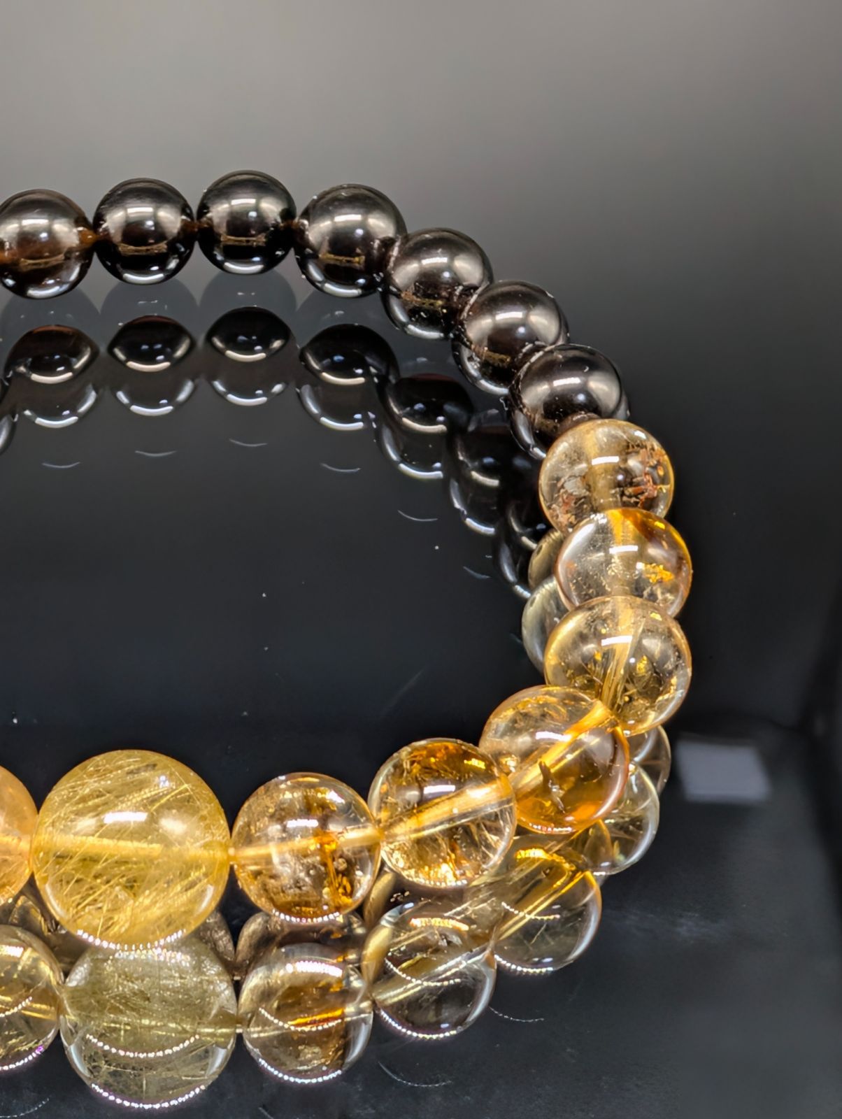 金運上昇・守護・願望実現・高品質】ルチルクォーツ ファントム 