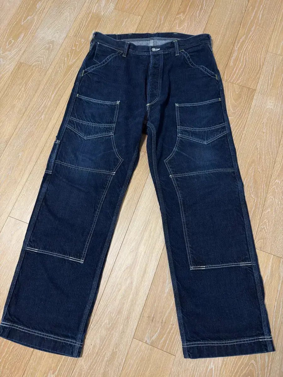 フリーホイーラーズ デリックマン 32×32 中古 FREEWHEELERS FREEWHEELERS（フリーホイーラーズ）のワークパンツ、デリックマンを