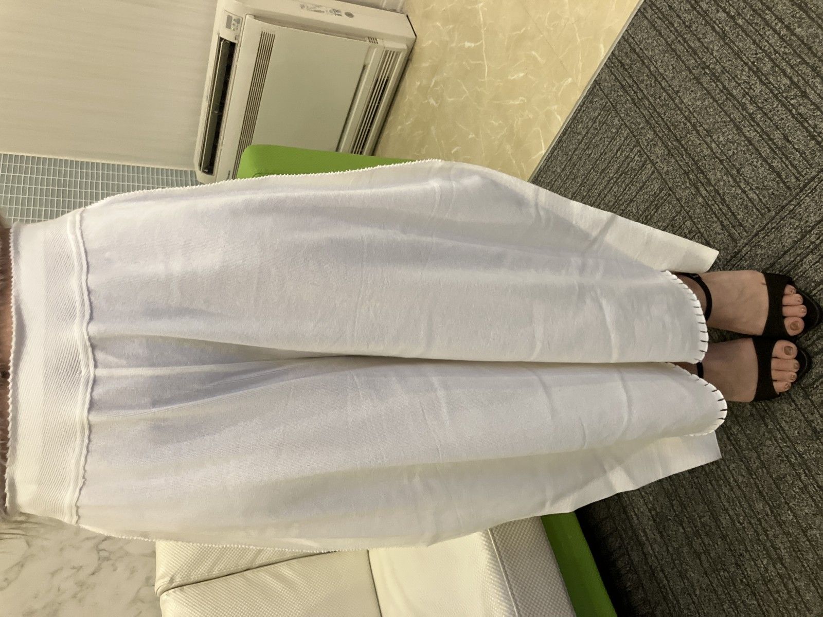 ISSEY MIYAKE イッセイミヤケ ワイドパンツ サイズ2 ホワイト 日本製