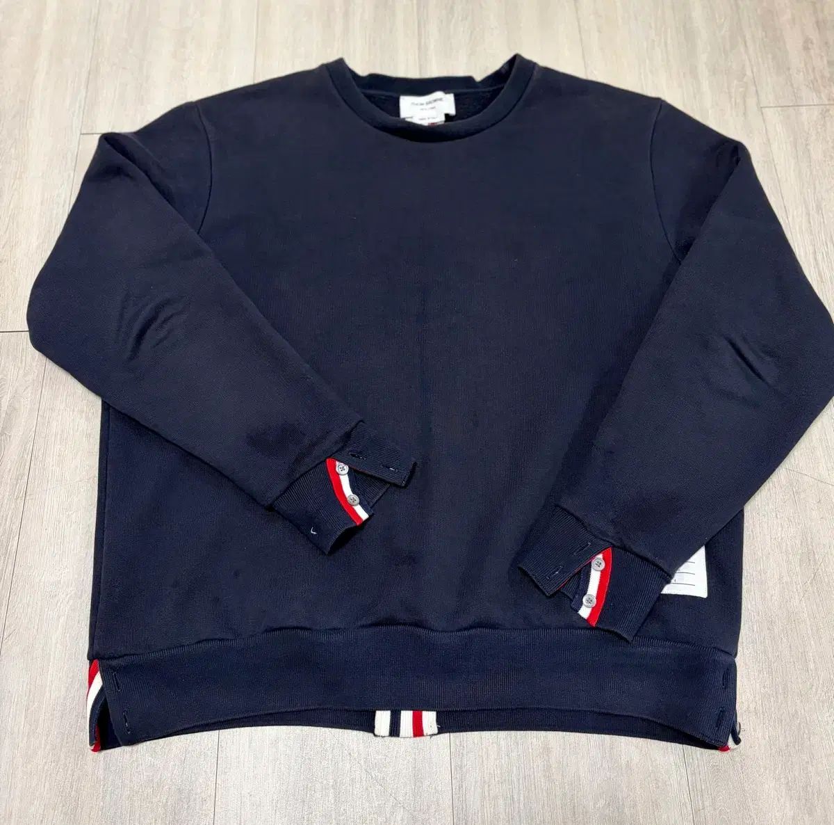 トム・ブラウン ネイビー 3本線 スウェット 4サイズ 正規品 - メルカリ