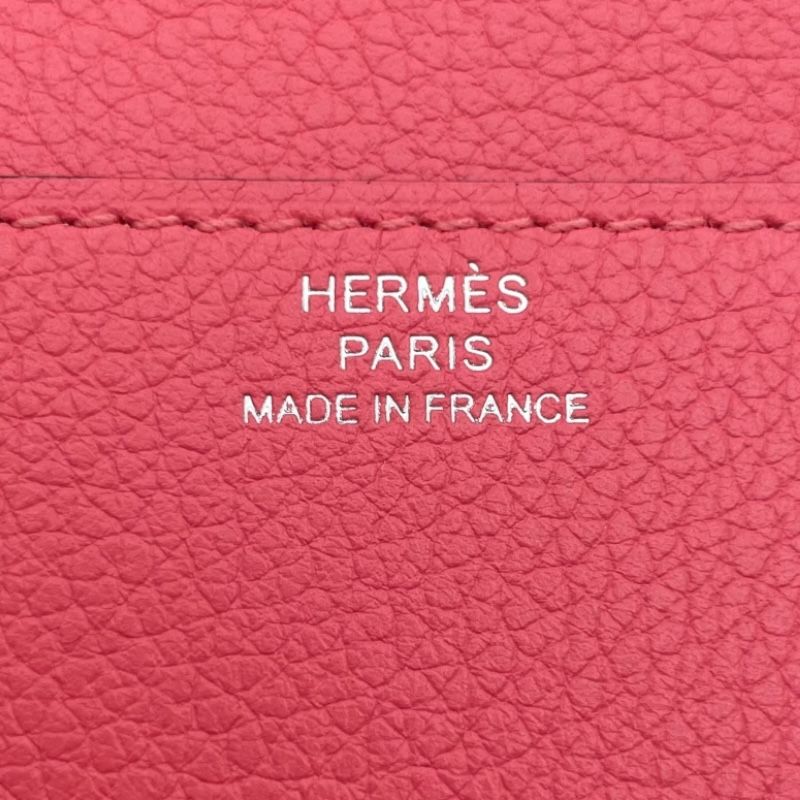  エルメス HERMES RMSトゥタンマン W刻 ローズアザレ エバーカラー レディース 長財布 その他 小物
