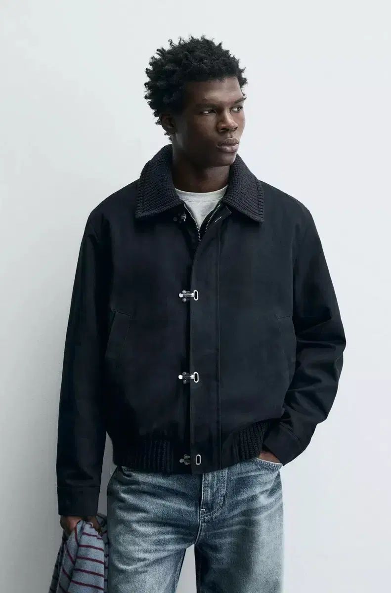 ZARA - | 日本 Japan ⁄ コンビパフジャケット 新品未使用ZARA 