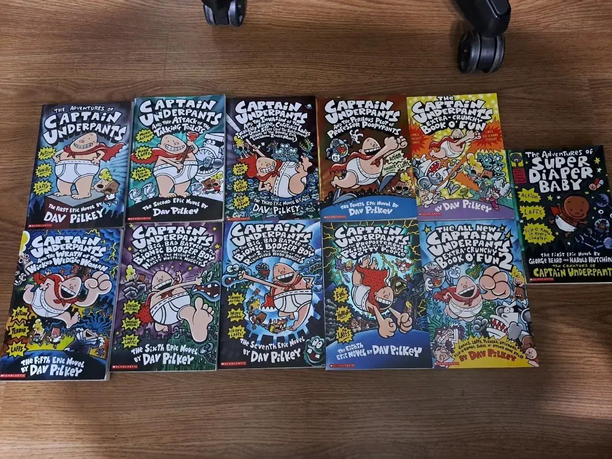 キャプテン アンダーパンツ 英語 原書 11巻