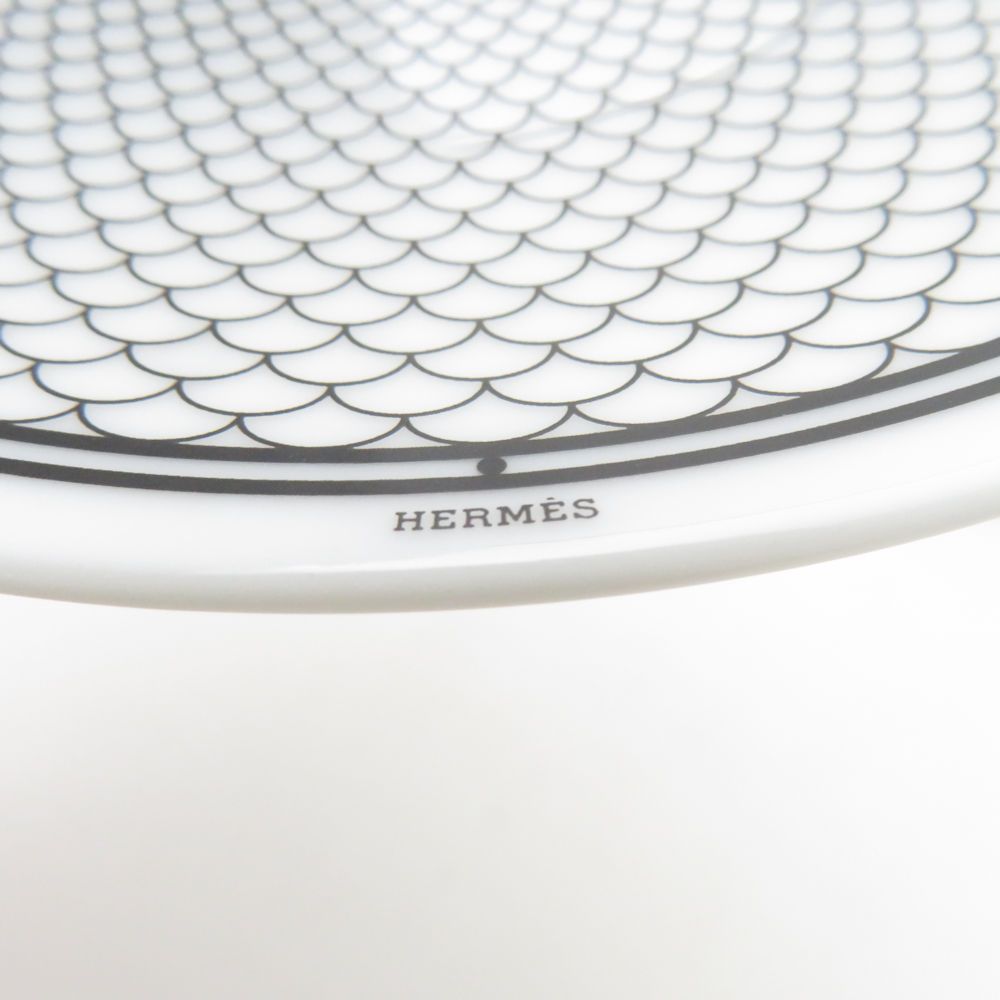 未使用 HERMES エルメス Hデコ パンプレート 2枚 セット 14cm 小皿