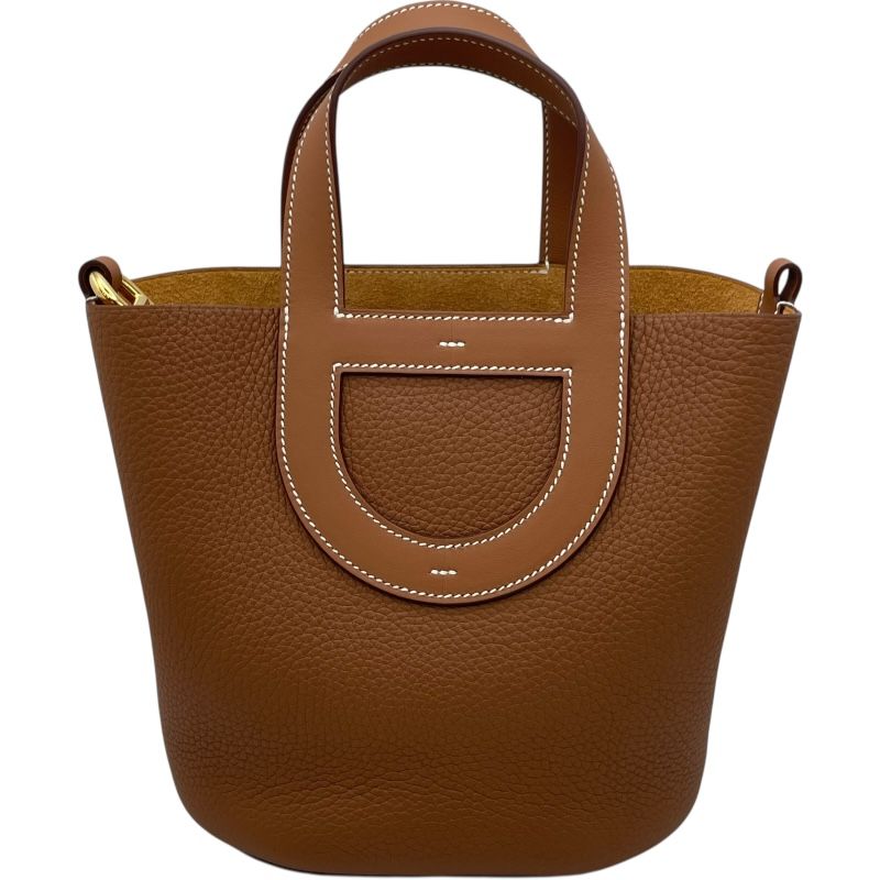 エルメス HERMES インザループ18 K刻 ゴールド GD金具 トリヨン