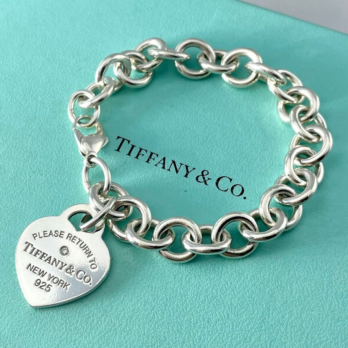 ティファニー 現行 リターントゥ ハートタグ ブレスレット ダイヤ
