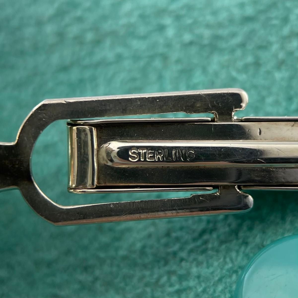 ティファニー ボタン カフス 14KT スターリングシルバー XW21fe - メルカリ