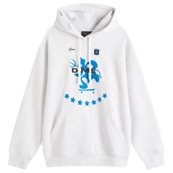 ダイム メンズ アウター パーカー スウェット Dime Patinadores Hoodie Ash アッシュ