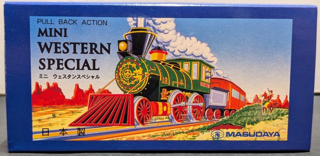 増田屋コーポレーション プルバックブリキ ミニ ウエスタン スペシャル