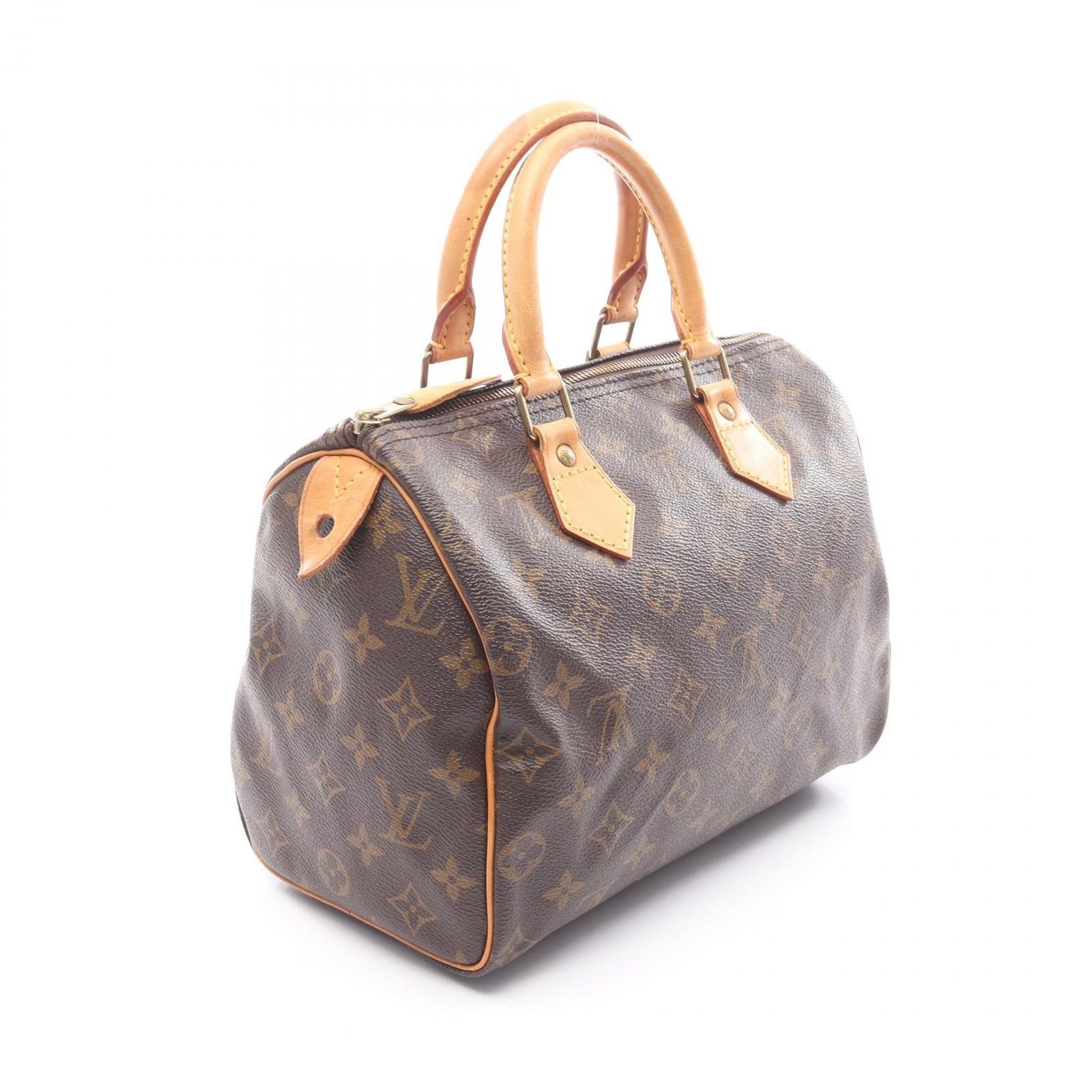 ルイ・ヴィトン LOUIS VUITTON スピーディ バンドリエール25 ハンドバッグ バッグ PVCコーティングキャンバス レザー モノグラム レディース ブラウン系 M46977 【中古】 ルイ・ヴィトン LOUIS VUITTON ハンドバッグ スピーディ25 モノグラム