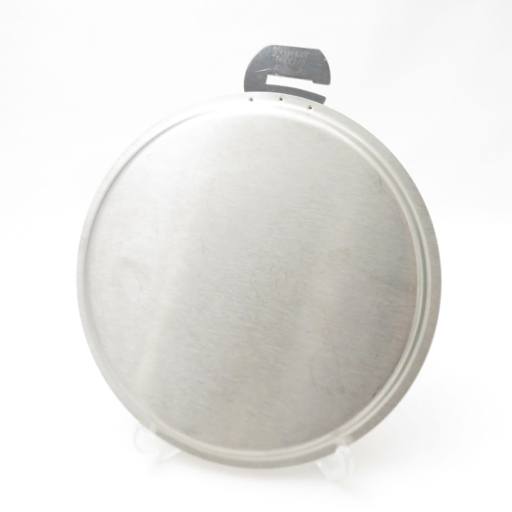 CRISTEL クリステル ステンレスフラットふたのみ 18cm 蓋 廃盤 希少