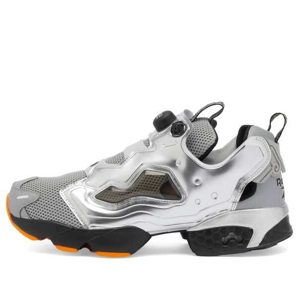リーボック メンズ シューズ スニーカー Reebok x ARIES Instapump Fury 94 Sneakersilver Black Orange ブラック