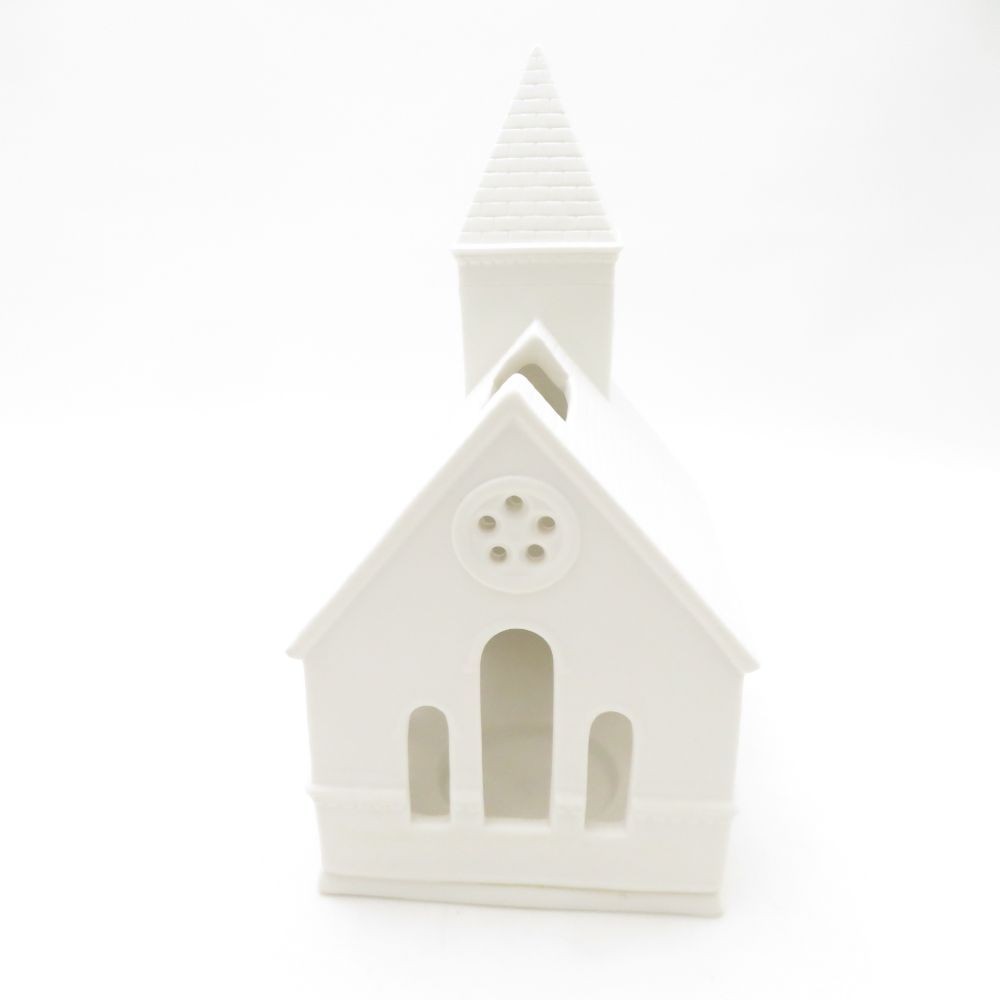 美品 ウェッジウッド CHRISTMAS TEA LIGHT CHURCH ティーライト専用