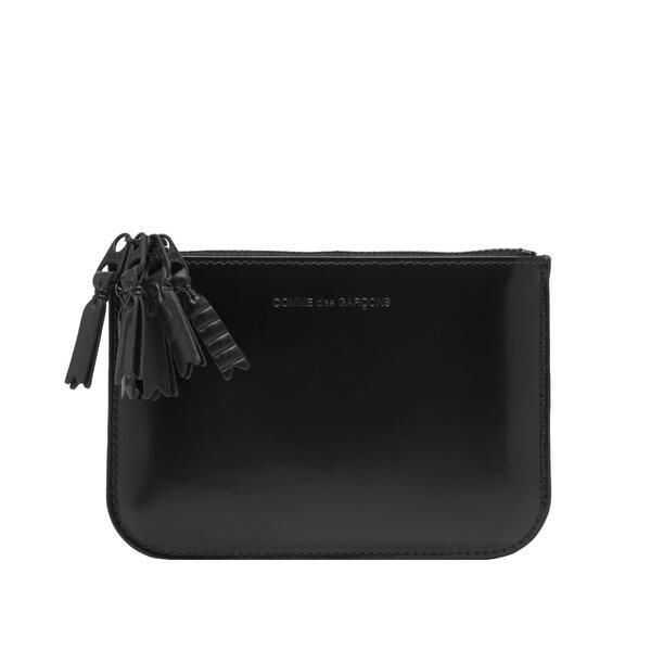 コムデギャルソン メンズ 財布 アクセサリー Comme des Garcons Wallet Zipper Medley Black