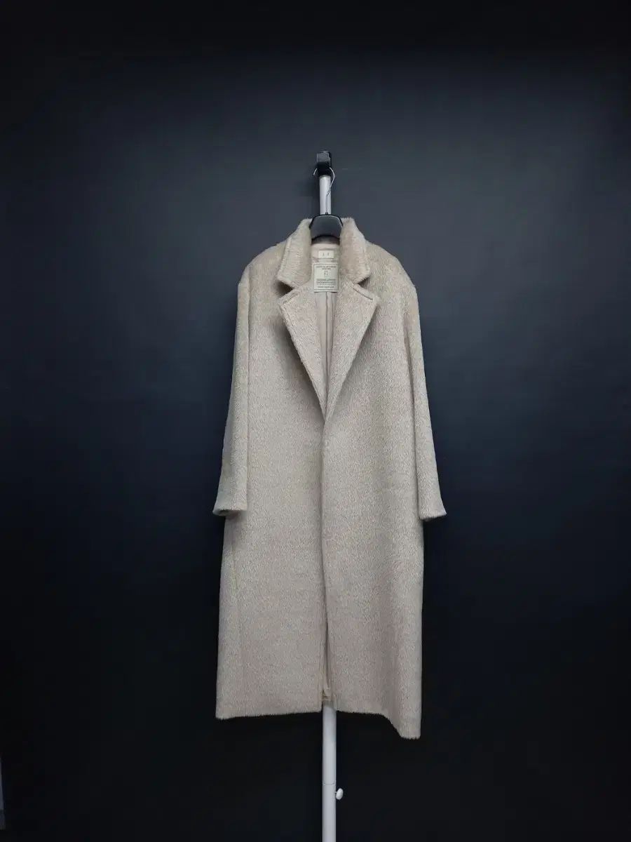 新 SIE アルパカ マキシ ロング パーカ F 44 77