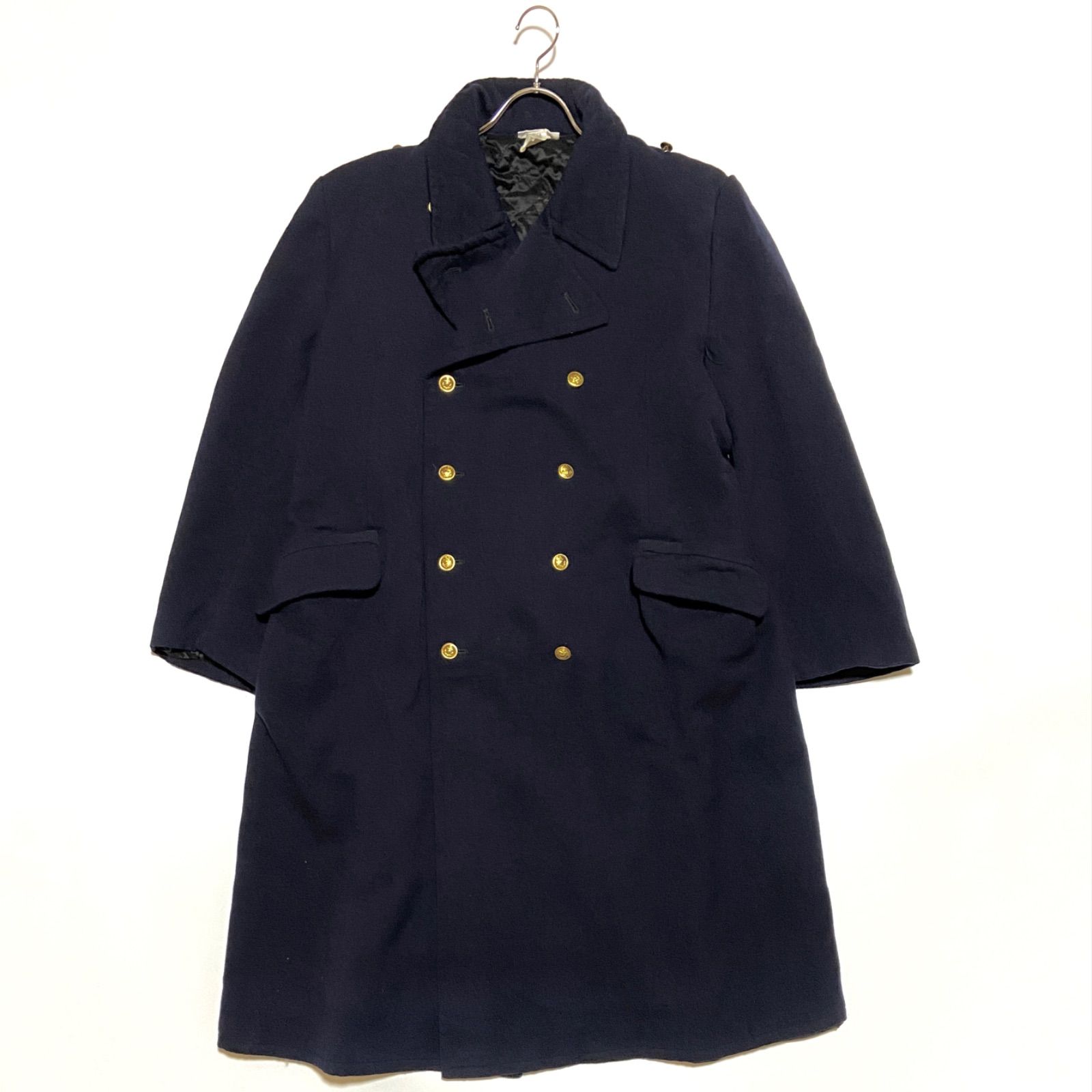 ドイツ製 ヴィンテージ ナポレオンコート ダブル ウール トンキー