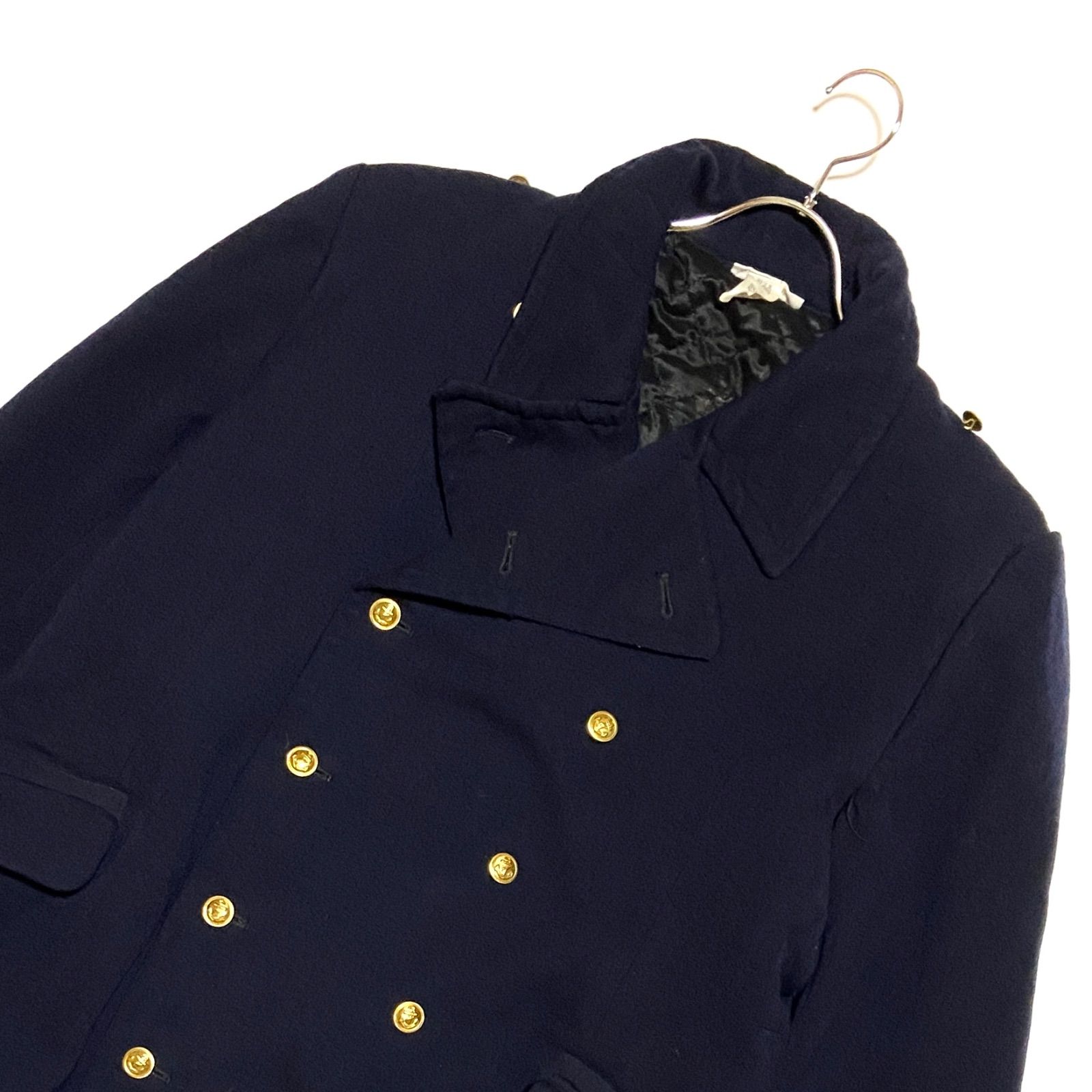 ドイツ製 ヴィンテージ ナポレオンコート ダブル ウール トンキー