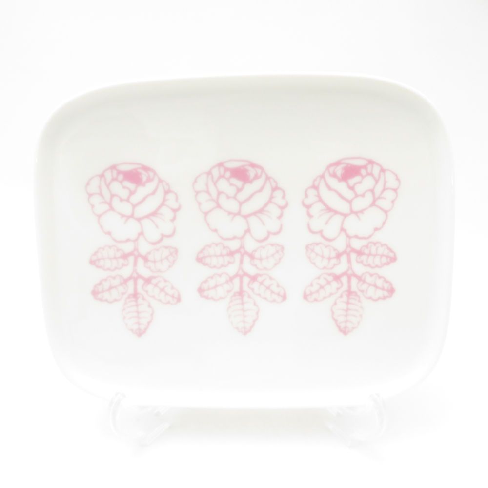 美品 marimekko マリメッコ VIHKIRUUSU ヴィヒキルース スクエア