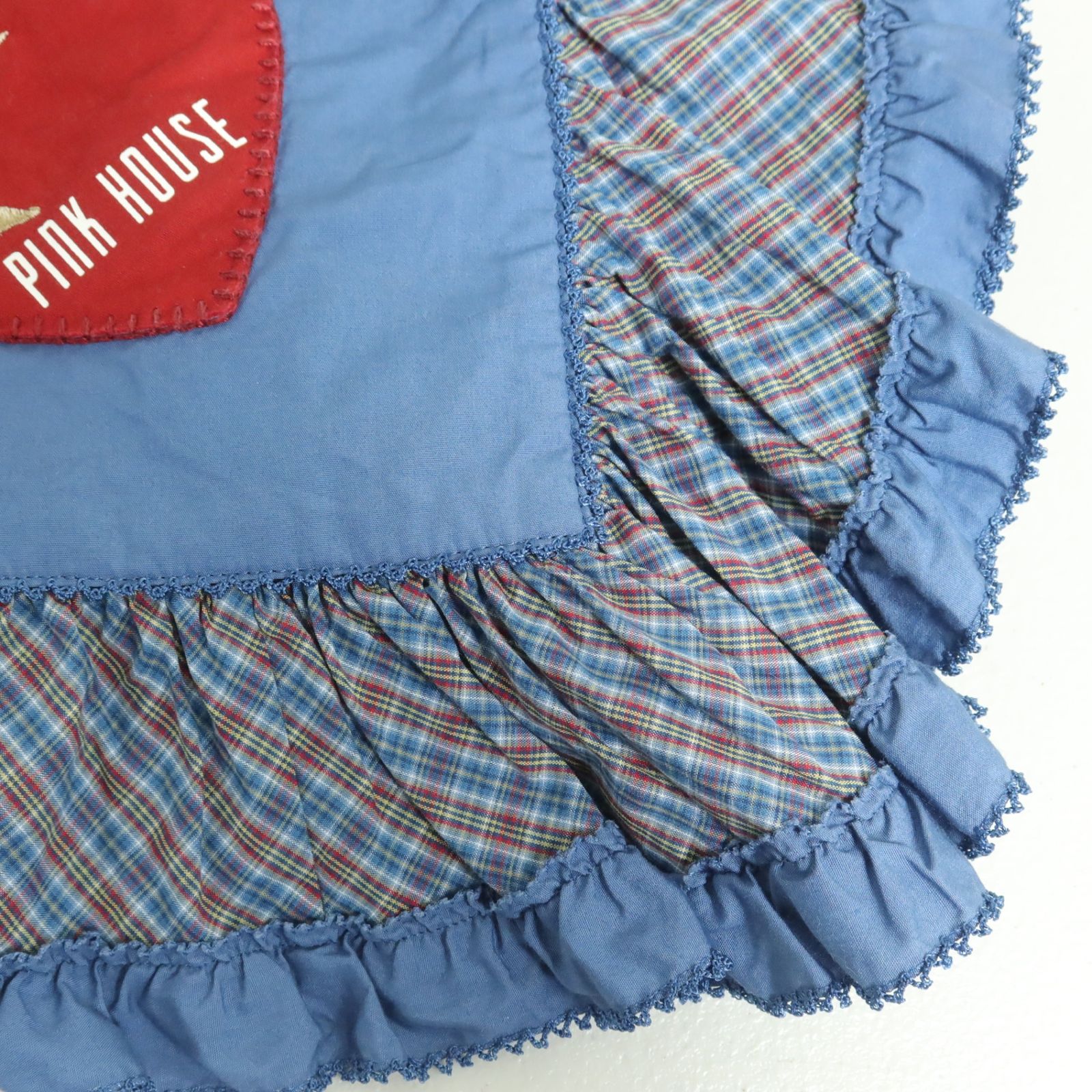 苺ハートリース刺しゅう 両面2