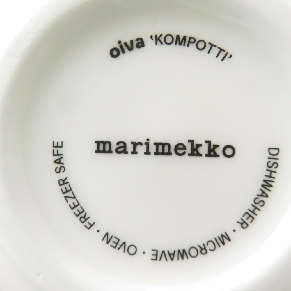 美品 marimekko マリメッコ KOMPOTTI コンポッティ ボウル 3点 セット 9cm 小鉢 深皿 北欧 フィンランド SC9924A1 美品 marimekko マリメッコ KOMPOTTI コンポッティ ボウル 3点 セット