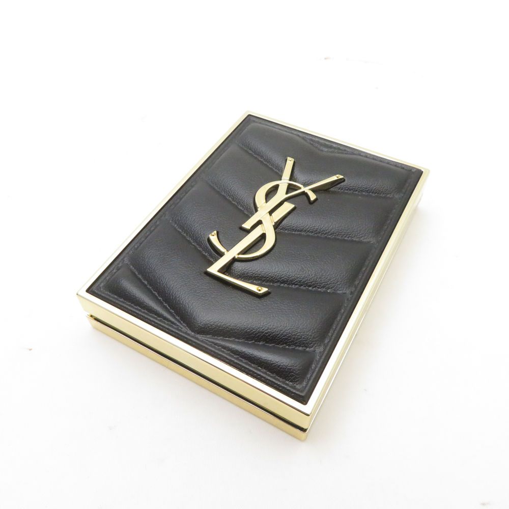 美品 YvesSaintLaurent イヴサンローラン クチュール ミニ クラッチ 710 アイシャドウ 4g 残量多 OVER BRUN BY11282P