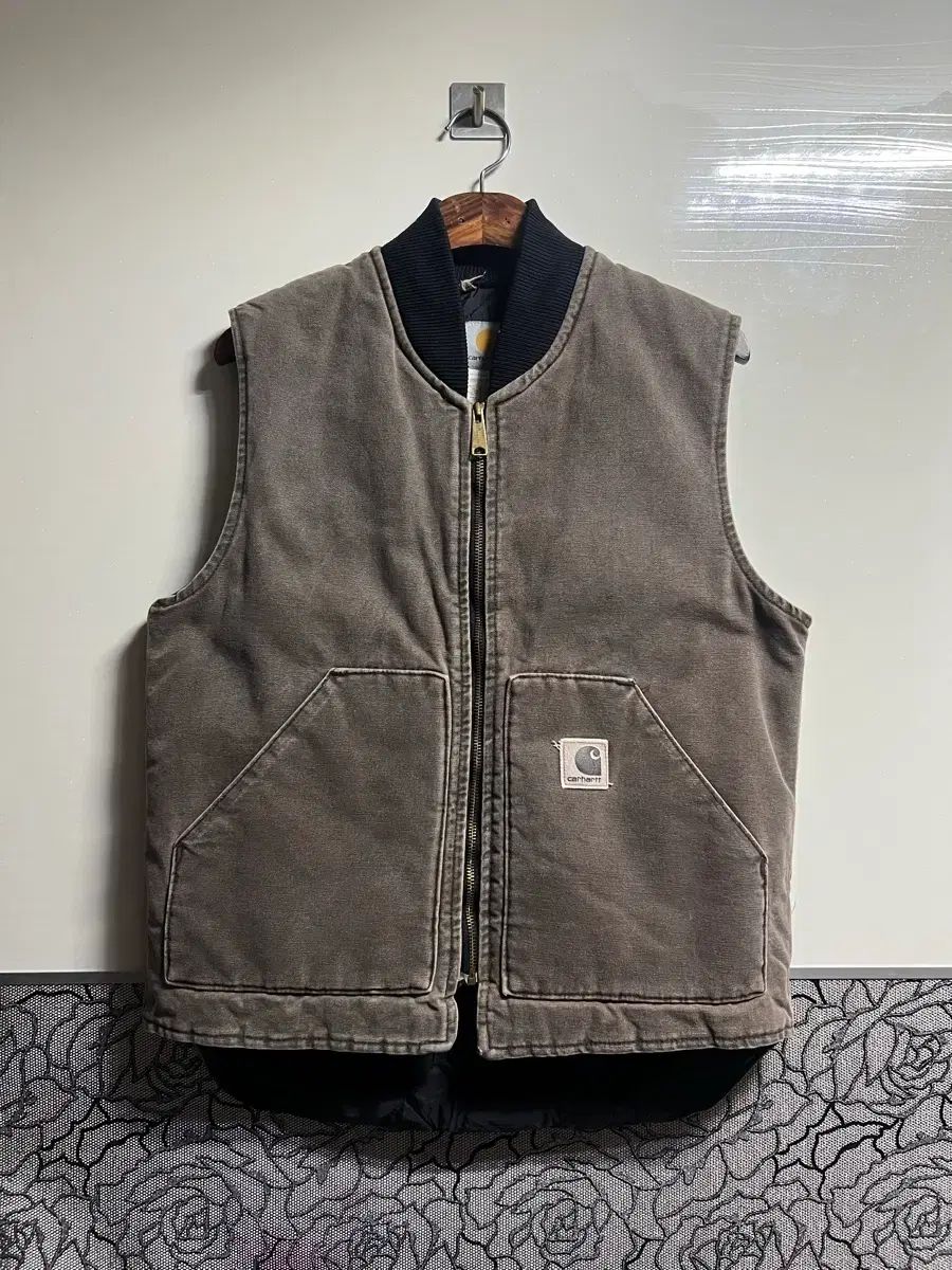 ヴィンテージ Carhartt カーハート ブラウン キルティング ベスト