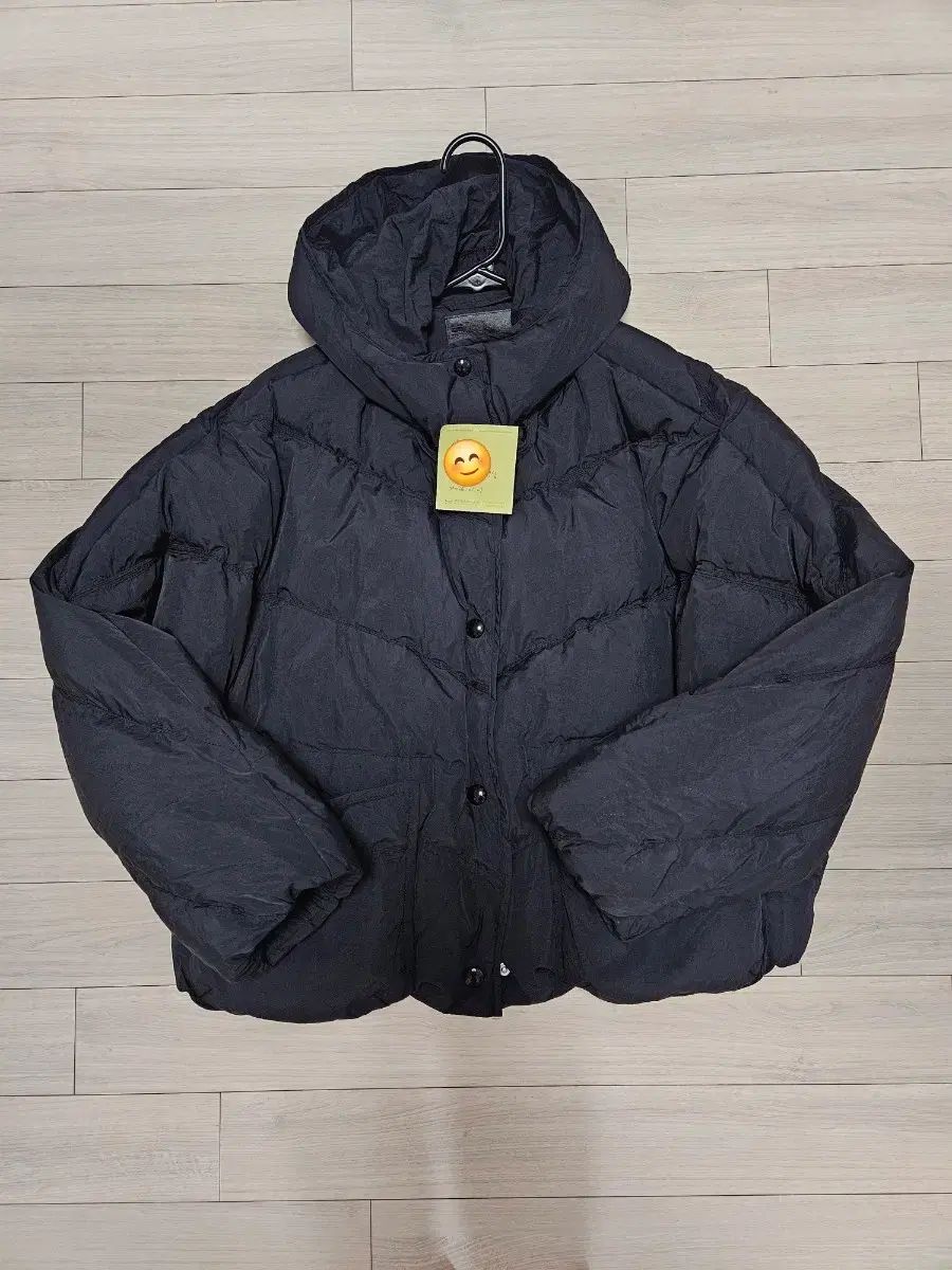 SYSTEM デザインテープ グース ダウン ブラック