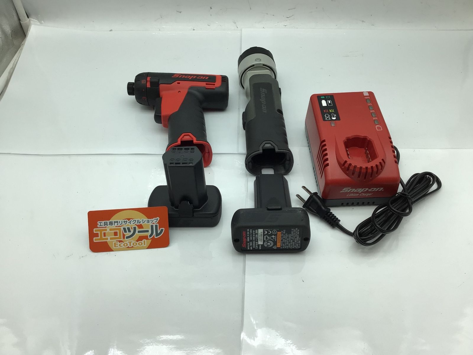 ♥に近い Snap on スナップオン 72 BK CTCJ 722 インパクトドライバー ワークライト バッテリー 充電器 IT_0629 C 知立 M 04