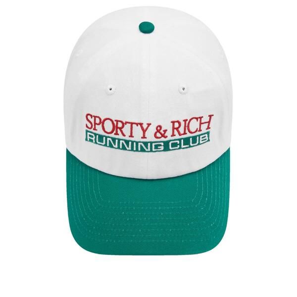 スポーティ アンド リッチ レディース アクセサリー 帽子 Sporty Rich Finish Line Hat White AlpineWhite ホワイト