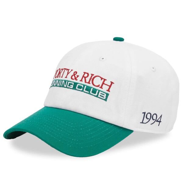 スポーティ アンド リッチ レディース アクセサリー 帽子 Sporty Rich Finish Line Hat White AlpineWhite ホワイト