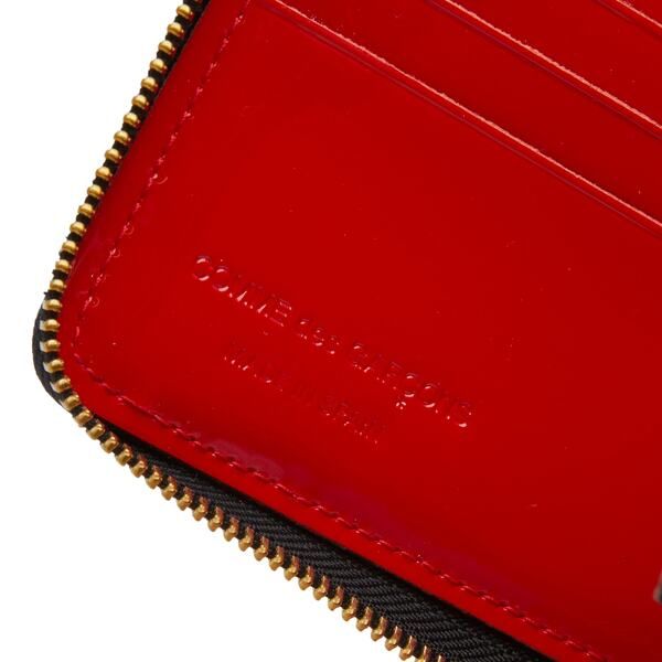  コムデギャルソン メンズ 財布 アクセサリー Comme des Garcons Wallet Reversed Hem Red ミニ財布 コンパクト財布 財布 ケース 小物入れ