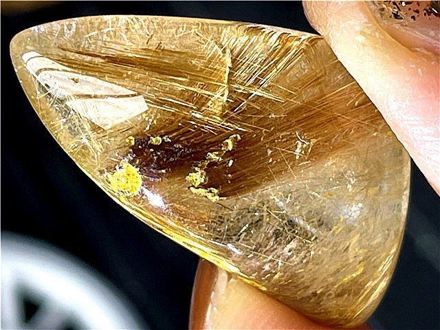 ☆AAA級天然ゴールドルチルクォーツ原石B89P3/65P10B - メルカリ