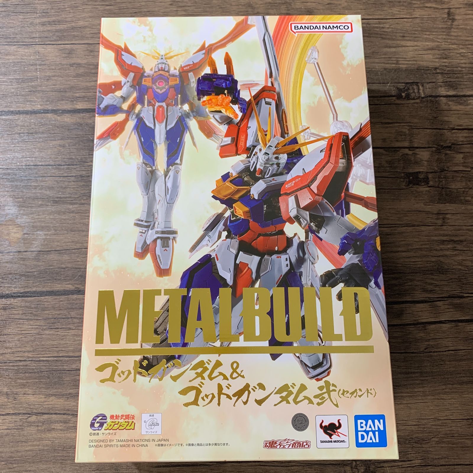 むつ47-010327] [併売] METAL BUILD ゴッドガンダム＆ゴッドガンダム弐