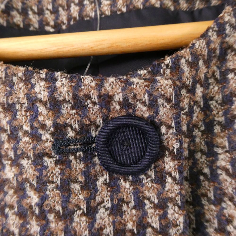 美品 Aquascutum アクアスキュータム セットアップ 8 M ウール 他 ノーカラージャケット ワンピース レディース AM7818A62 美品 Aquascutum アクアスキュータム セットアップ 8 M ウール 他 ノー