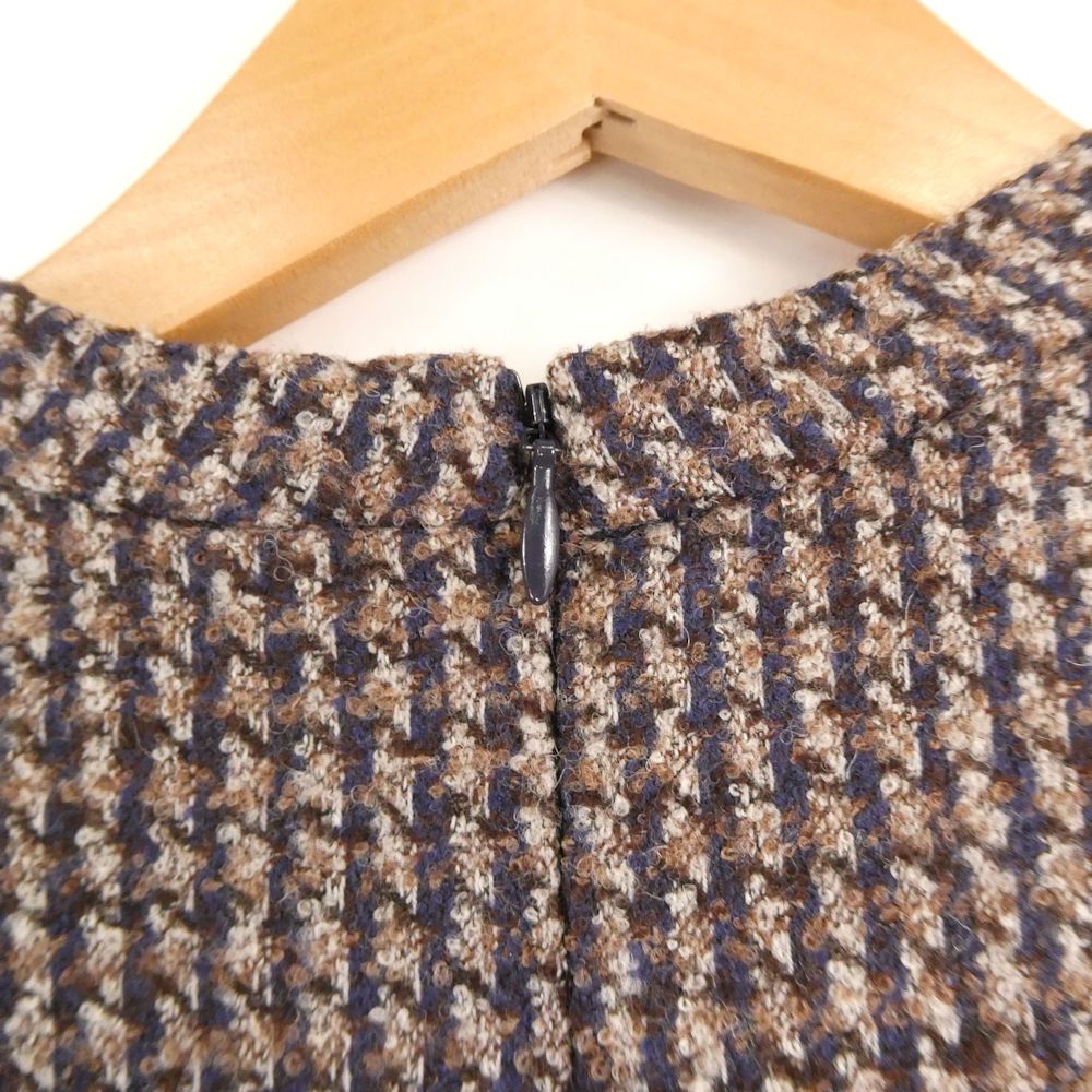 美品 Aquascutum アクアスキュータム セットアップ 8 M ウール 他 ノー