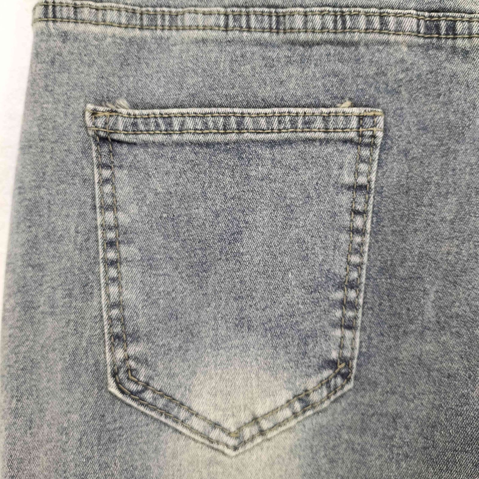 USED古着(ユーズドフルギ) スタッズ付イラストペイントデザインフレアデニムパンツ Y2K レディース  11【中古】【ブランド古着バズストア】 ユーズドフルギ USED古着 Y2K フレアカーゴデニムパンツ レディース XL