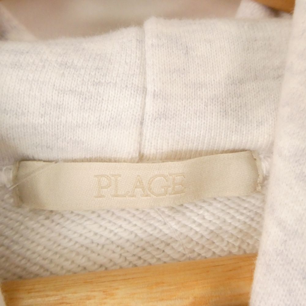 美品 Plage プラージュ 25-070-922-8370-1-0 フーディパーカー サイズ