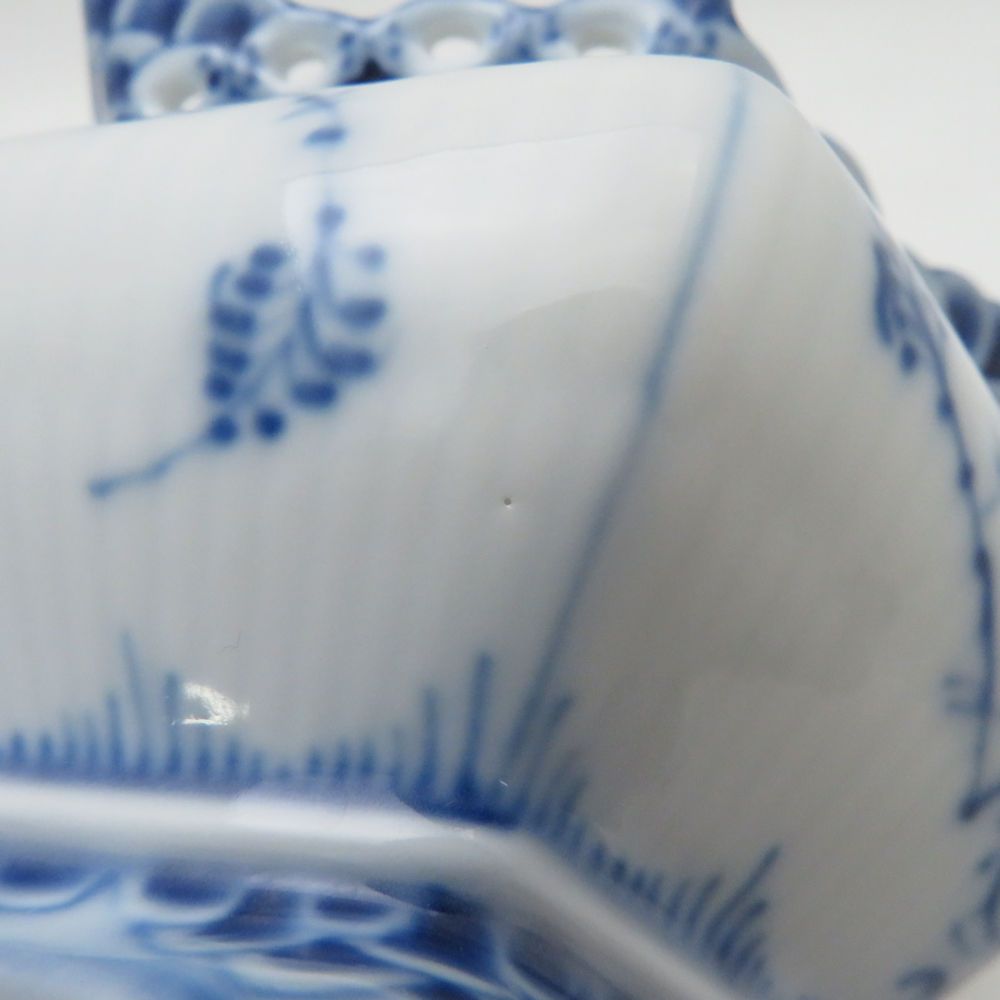 未使用 ROYAL COPENHAGEN ロイヤルコペンハーゲン ブルーフルーテッド