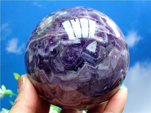 天然～愛の守護石～夢幻紫水晶丸玉B89G1/171G05C 1005g天然～愛の守護石～夢幻紫水晶アメジスト丸玉B89G1/214G01B