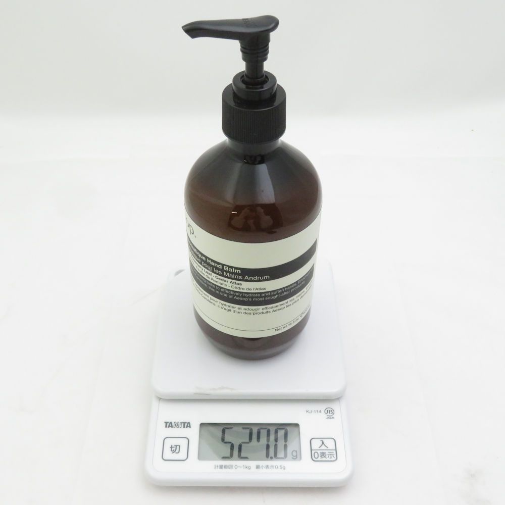 美品 Aesop イソップ アンドラムアロマティックハンドバーム ハンド