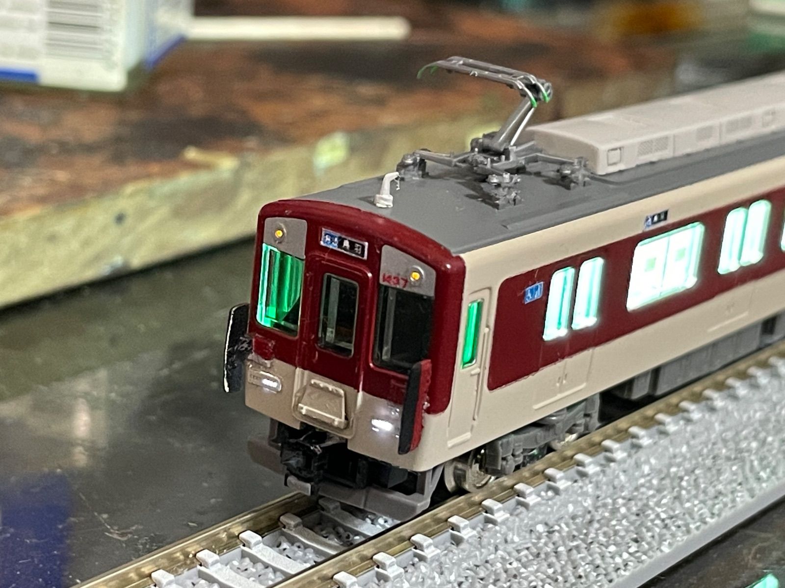 近鉄1440系1437F（VW37）明星所属機 A更新シングルアームパンタ化後 近鉄1440系1437F（VW37）明星所属機 A更新シングルアームパンタ化後