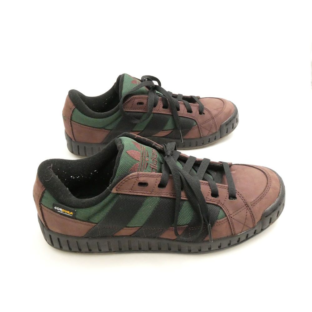 美品 adidas アディダス LAWSUIT atmos スニーカー 27cm グリーン