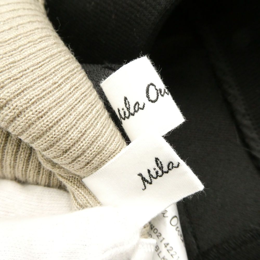 Mila Owen ミラ オーウェン 09WN0214221 セットアップ 1 XS～S相当 ポリエステル他 セット ロング丈 ベージュ タートルネック レディース AD1272A21 Mila Owen - Mila Owen ミラオーウェン 09WN0214221 ボンディングベス